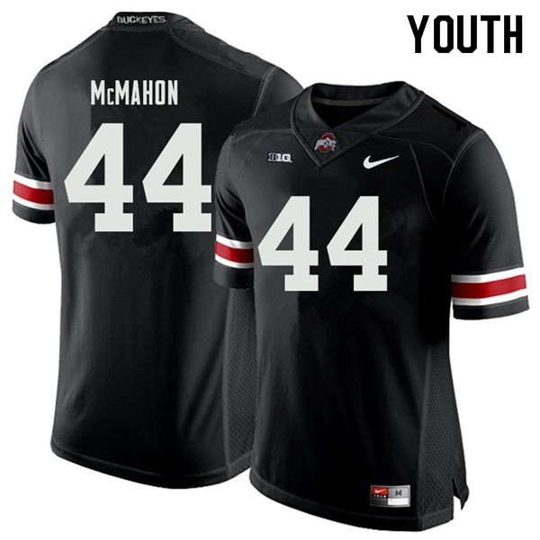 Ohio State Buckeyes Amari McMahon Youth #44 Black Authentic Stitched College Football Jersey